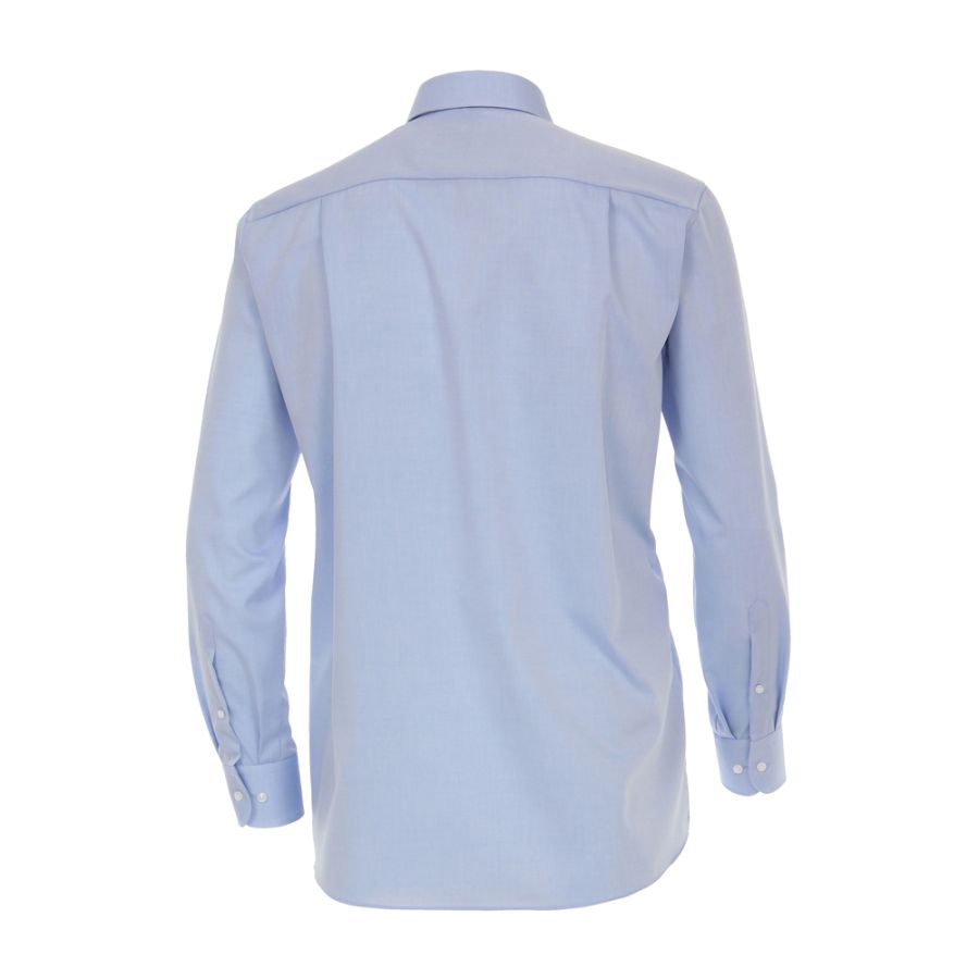 A9009 Casamoda Plain Long Sleeve Shirt (Blue)