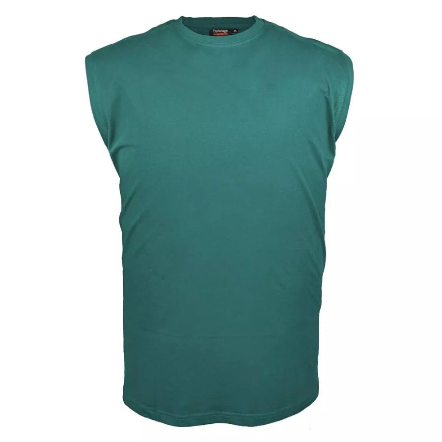 A9445 Espionage Sleeveless T-Shirt (Mallard Blue)