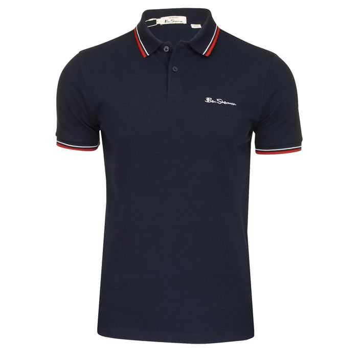 A9649 Ben Sherman Signature Polo Shirt (Navy)