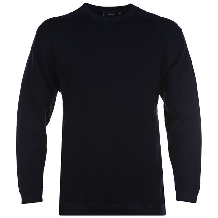 A9891 Espionage Premium Crew Neck Sweat Top (Navy)