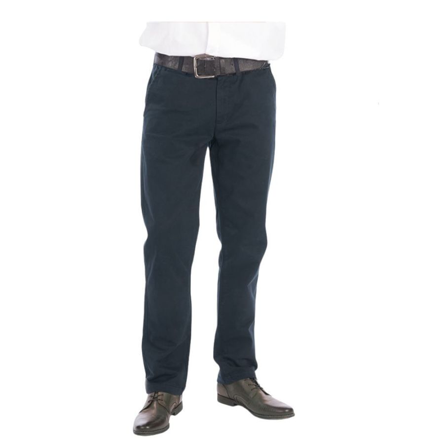 B1183 Ed Baxter Under Belly Fit Stretch Chino  (Black)