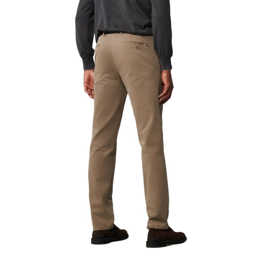 B1066 Meyer Stretch Chino Trouser - Beige