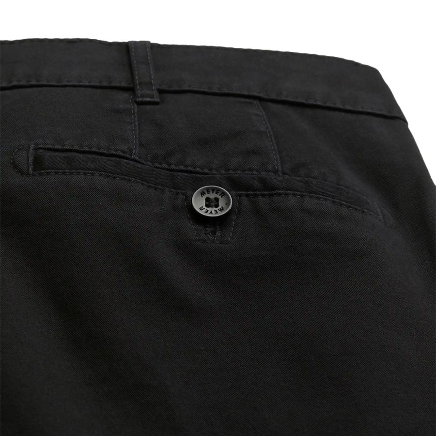 B1066 Meyer Stretch Chino Trouser - Black