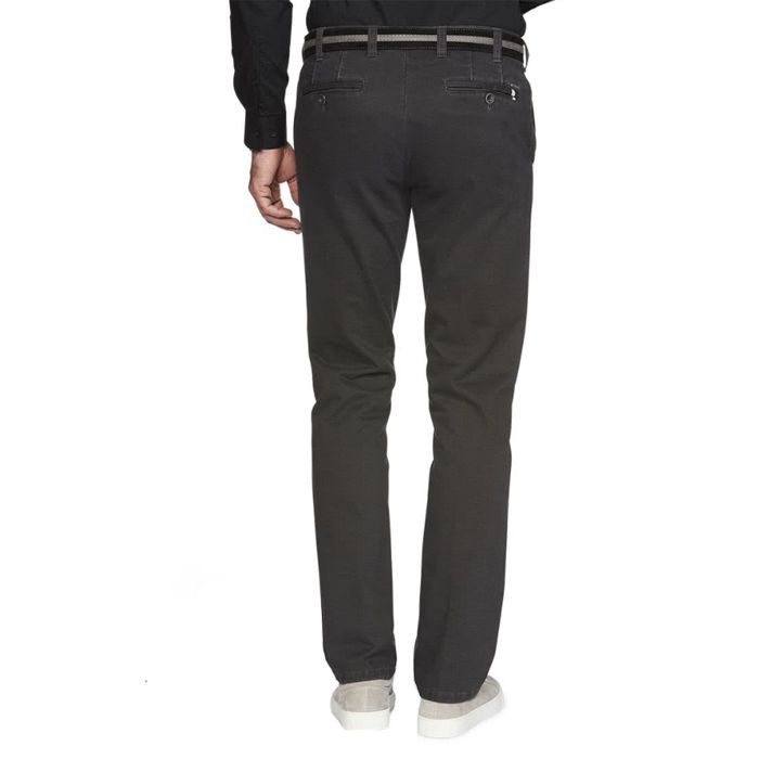 B1066 Meyer Expandable Waist Chino Trouser - Grey