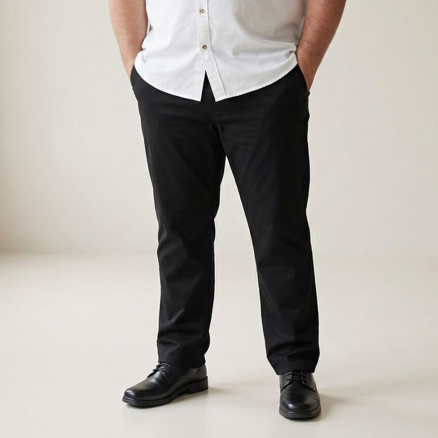 B1073 Exclusive Lymphedema Chino Trouser (Black)