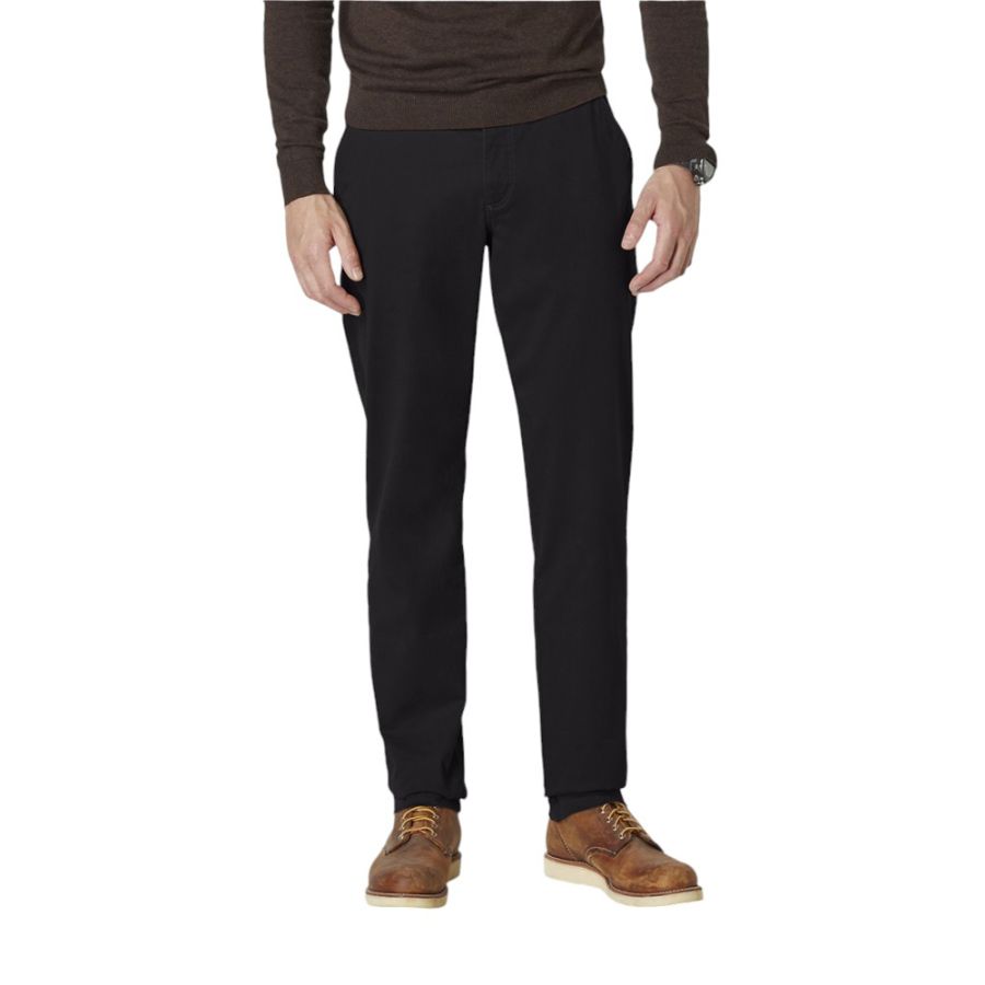 B1102XT Tall Fit Redpoint Chino Trousers (Black)
