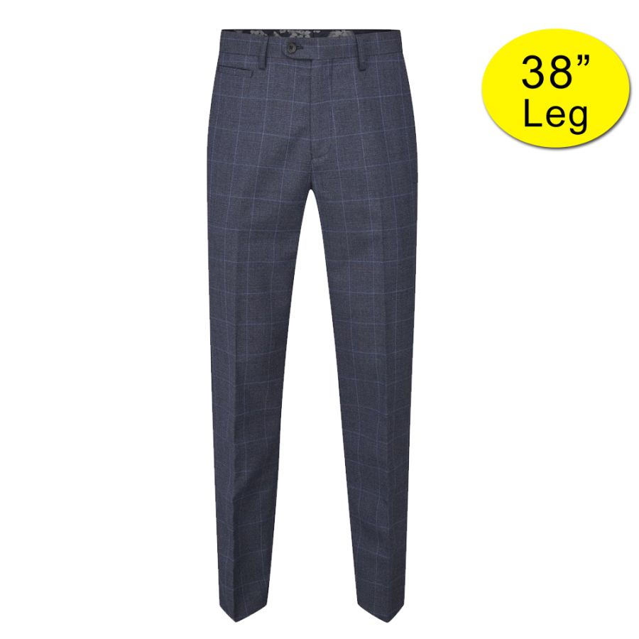 B1130XT Tall Fit Skopes Anello Navy Suit Trousers