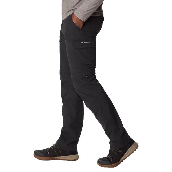B1136 Columbia Silver Ridge Convertible Trousers (Black)