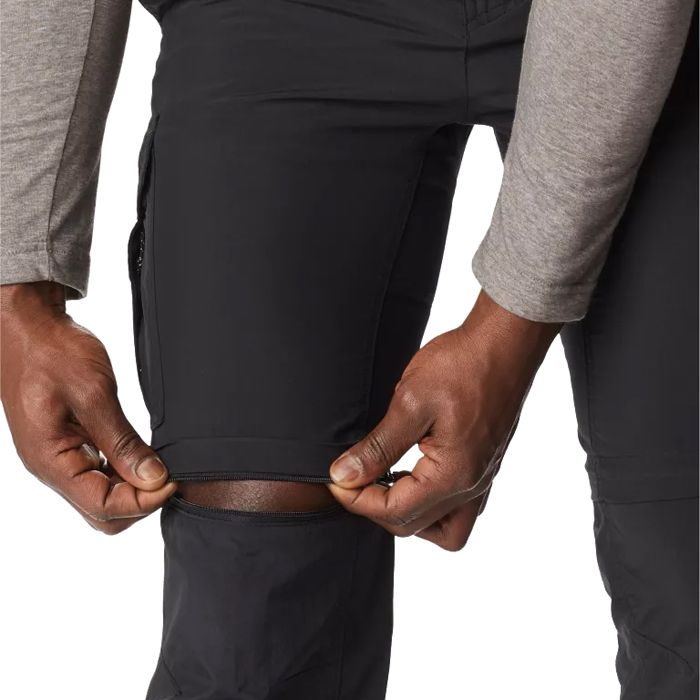 B1136 Columbia Silver Ridge Convertible Trousers (Black)