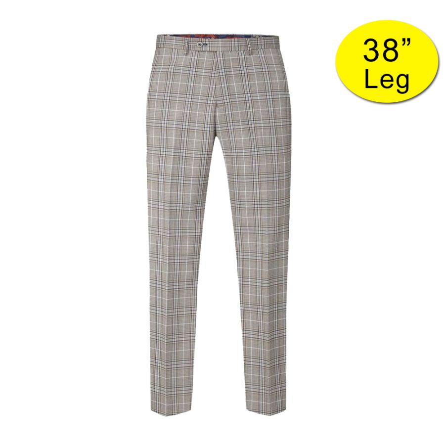 B1146XT Tall Fit Skopes Whittington Check Suit Trouser