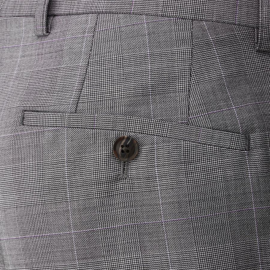 B1149 Skopes Buxton Check Suit Trouser