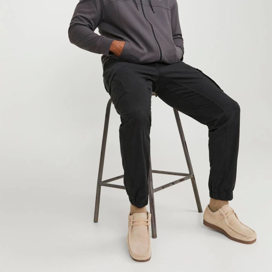 B1159 Jack & Jones Cuffed Bottom Cargo Trouser