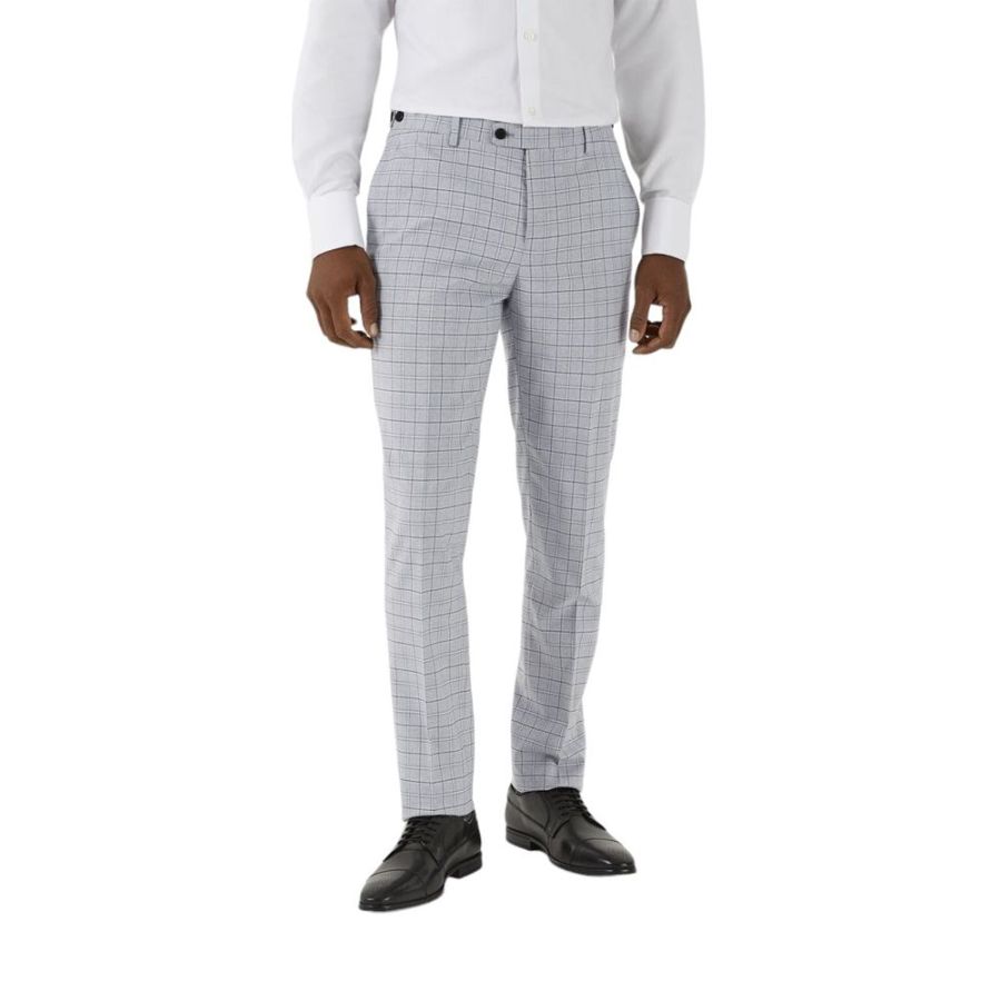 B1171XT Tall Fit Skopes Brook Check Suit Trouser