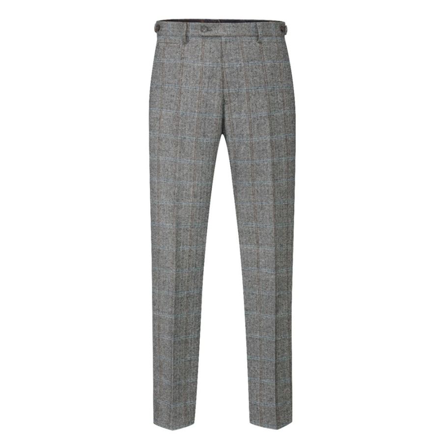 B1175 Skopes Rowan Herringbone Check Suit Trousers