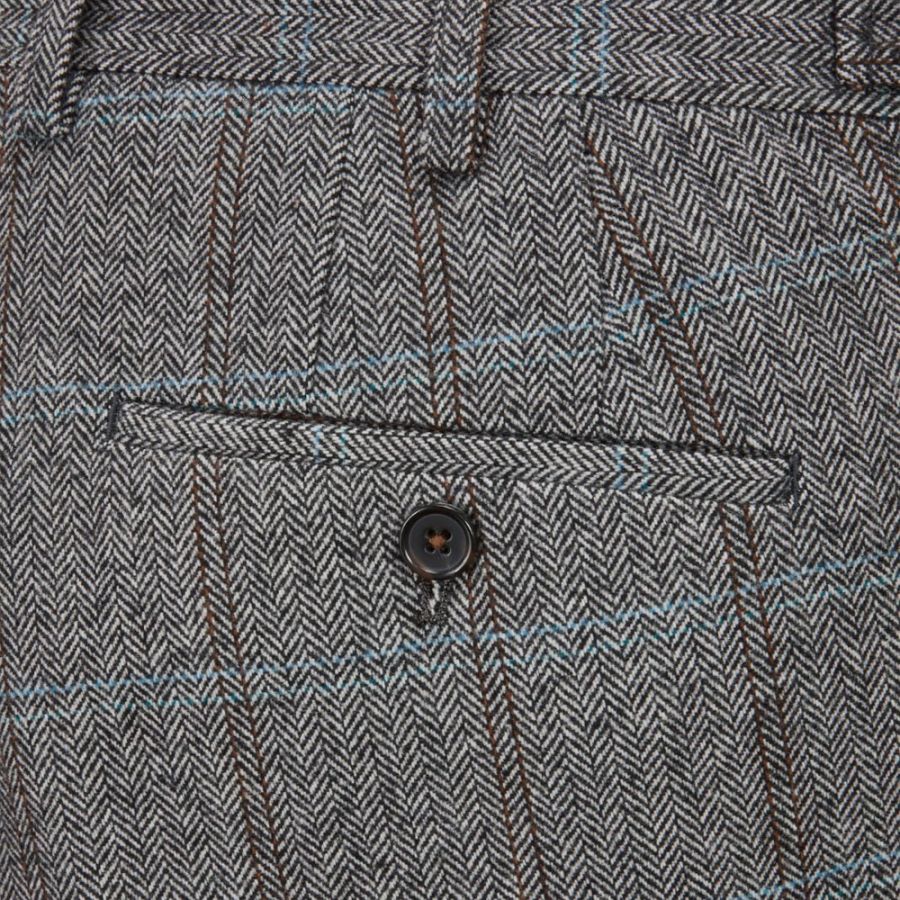 B1175 Skopes Rowan Herringbone Check Suit Trousers
