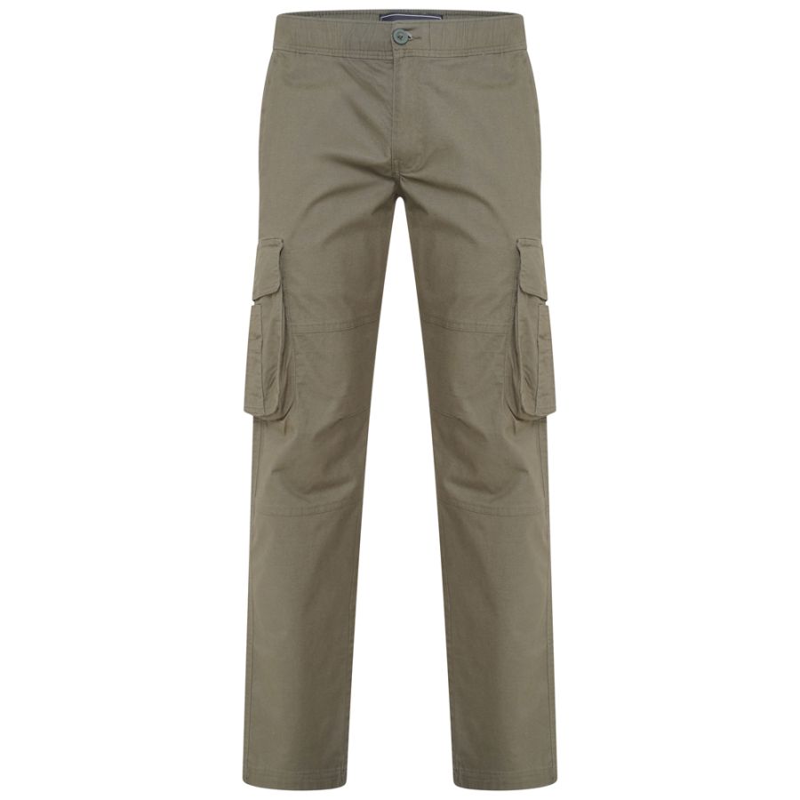 B1177 Kam Stretch Cargo Trouser (Khaki)