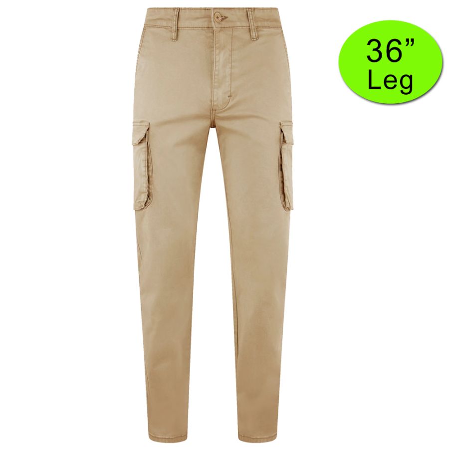 B1186XT Tall Fit Mish Mash Tapered Fit Cargo Chinos (36" Leg)