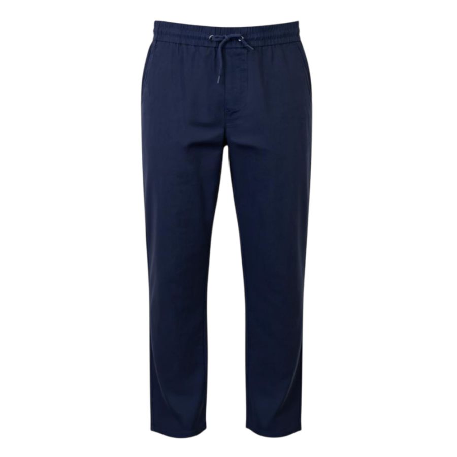 B1187 Blend Lightweight Linen Mix Trouser (Navy)