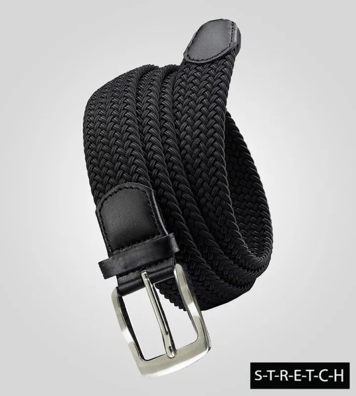 B1200 D555 Stretch Braided Belt