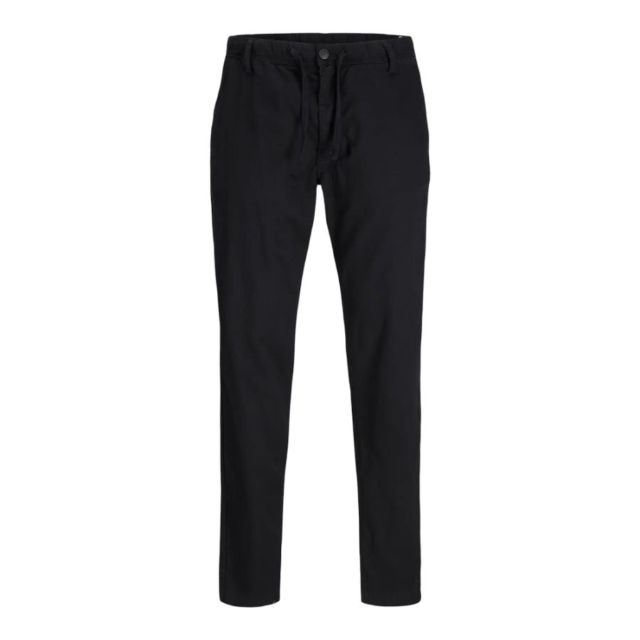 B1205 Jack & Jones Casual Lightweight Trousers (Black)