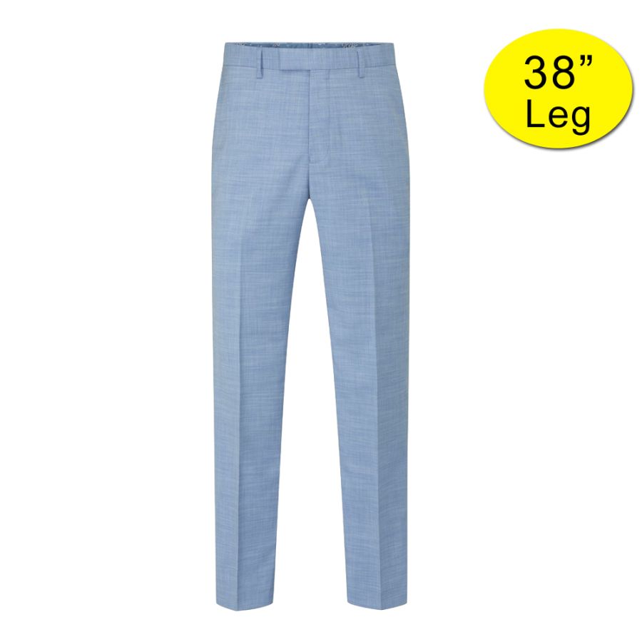 B1210XT Tall Fit Skopes Lucien Suit Trousers (Sky Blue)