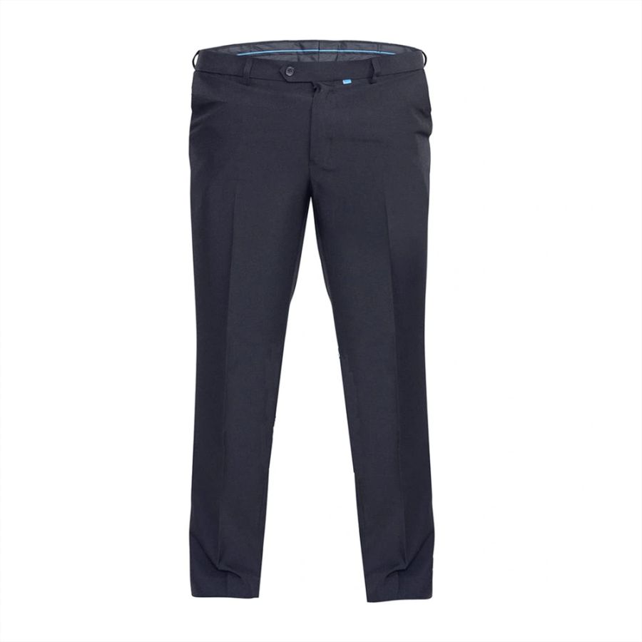 B800A D555 Side Elastic Trousers (Navy)