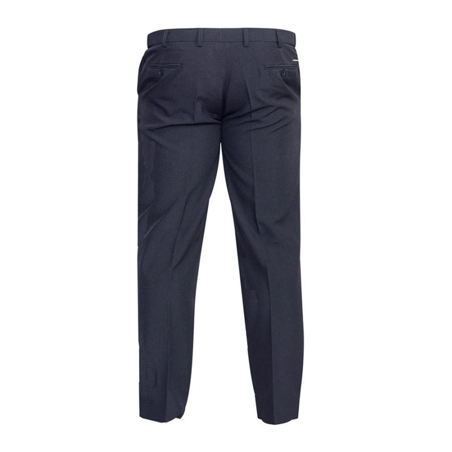 B800A D555 Side Elastic Trousers (Navy)