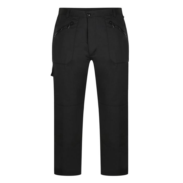 B987 Carabou Cargo Trousers (Black)