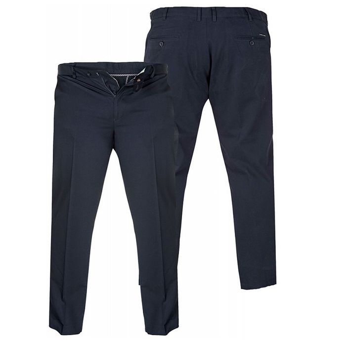 B996 D555 Bruno Stretch Chino Trousers (Navy)