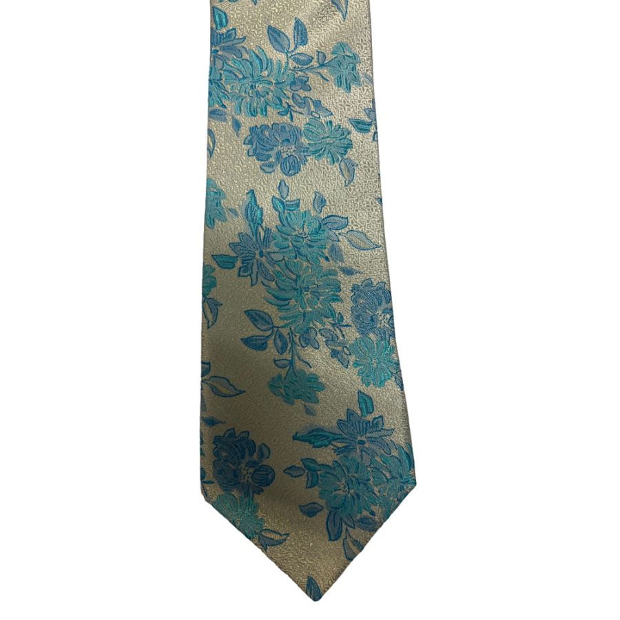 BL98221TA Col 4 XL Silk Tie (Aqua)