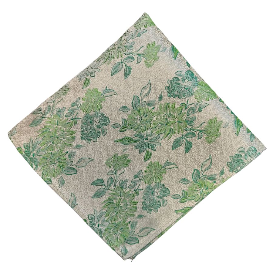 BL98221TA Col 3 Silk Pocket Square (Sage Green)