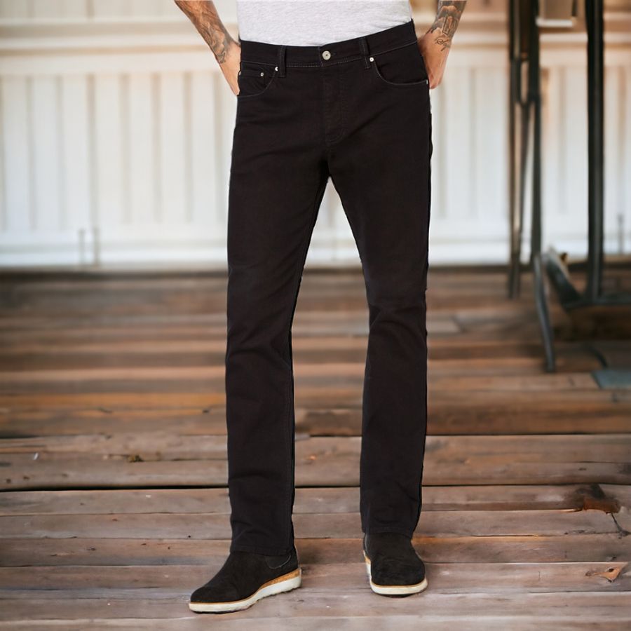 C768 Redpoint Langley Jeans (Black)