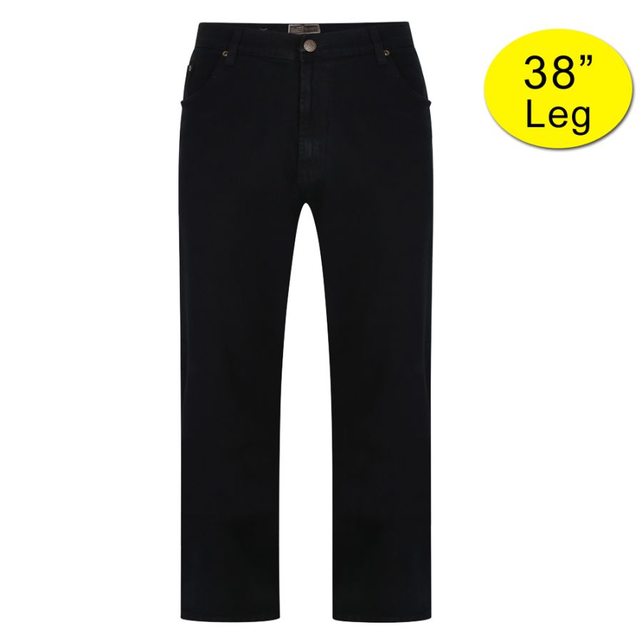 C792XT Tall Fit Ed Baxter Relaxed Fit Stretch Jean (Black)