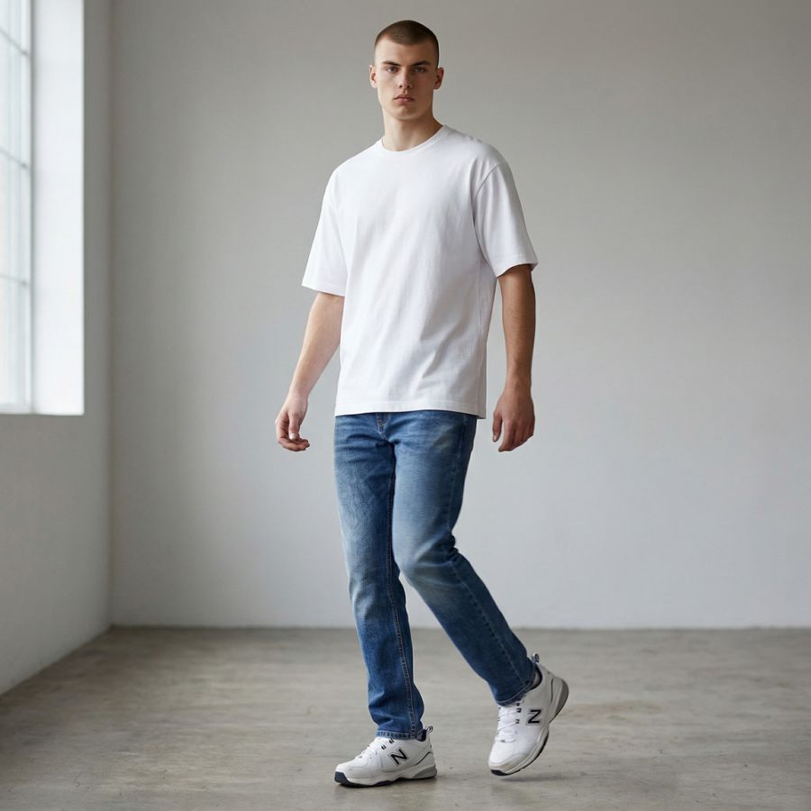 C818XT Tall Fit Blend Slim Fit Stretch Jeans (Denim)