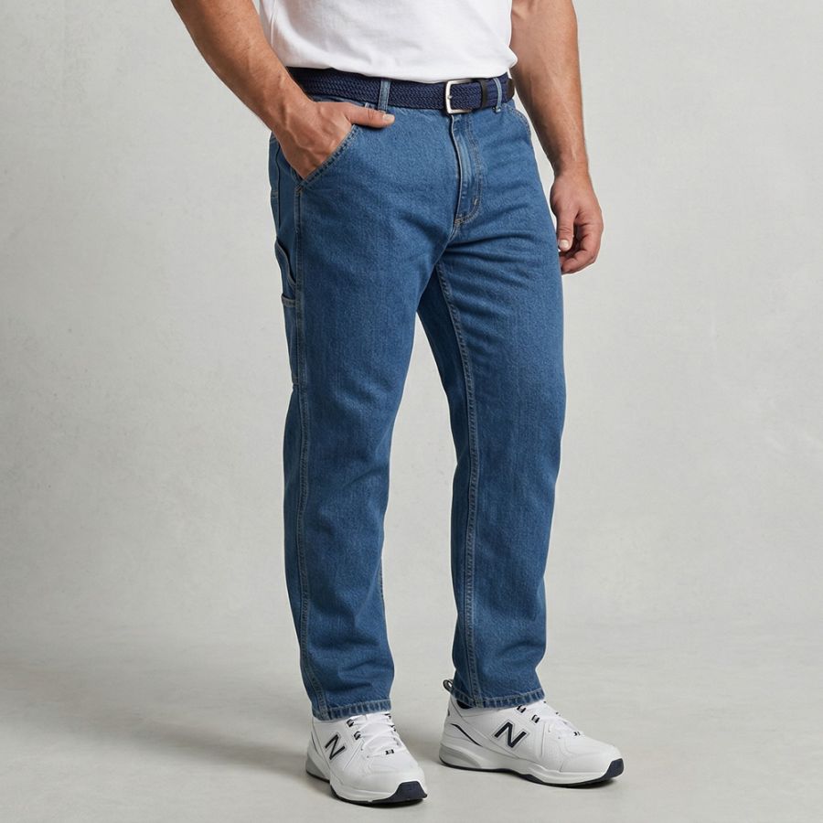 C820 Ed Baxter Baggy Fit Capenter Jeans