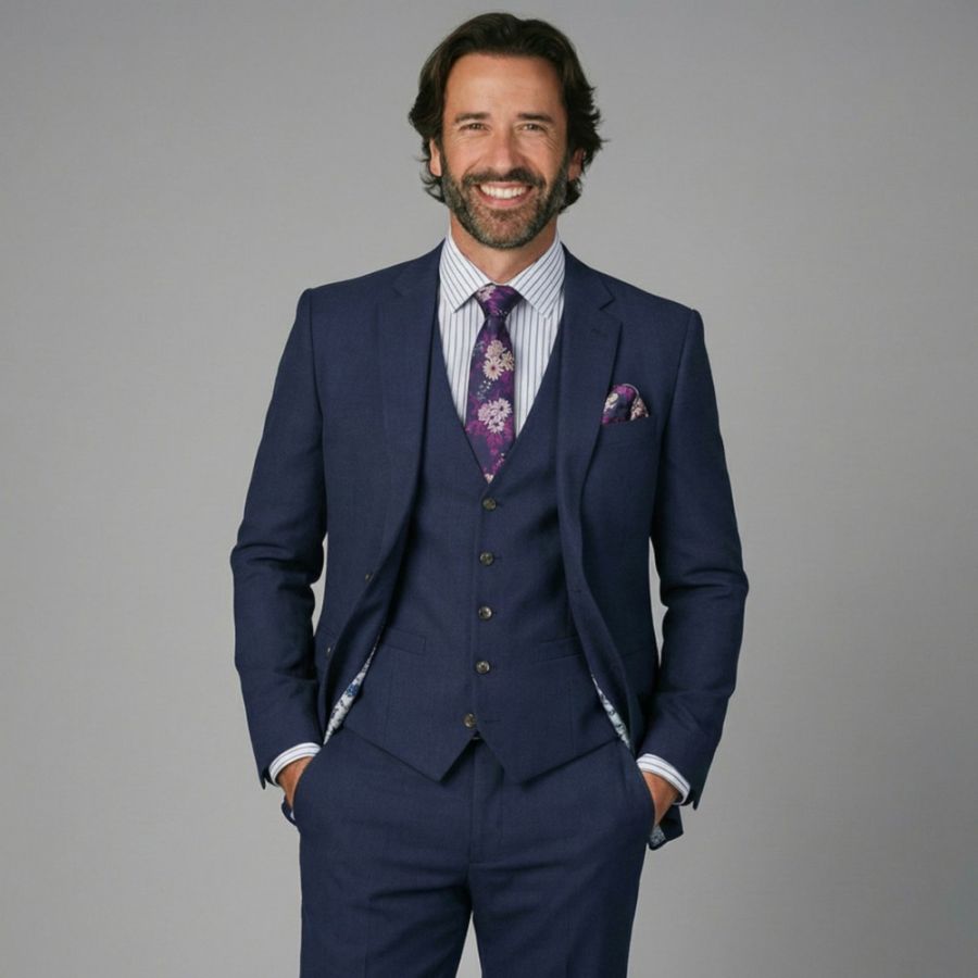 D6766 Skopes Caspian Suit Jacket (Navy)