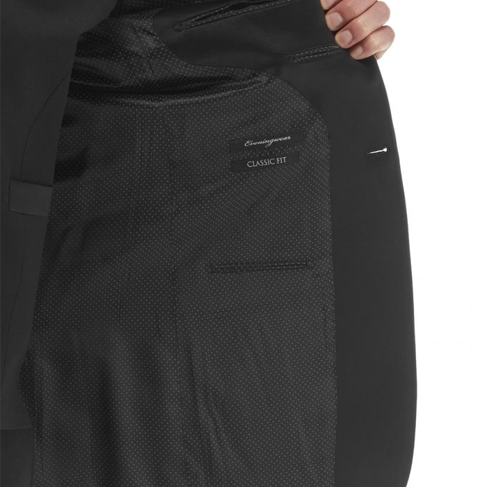 D055 Dress Suit Jacket (Black)