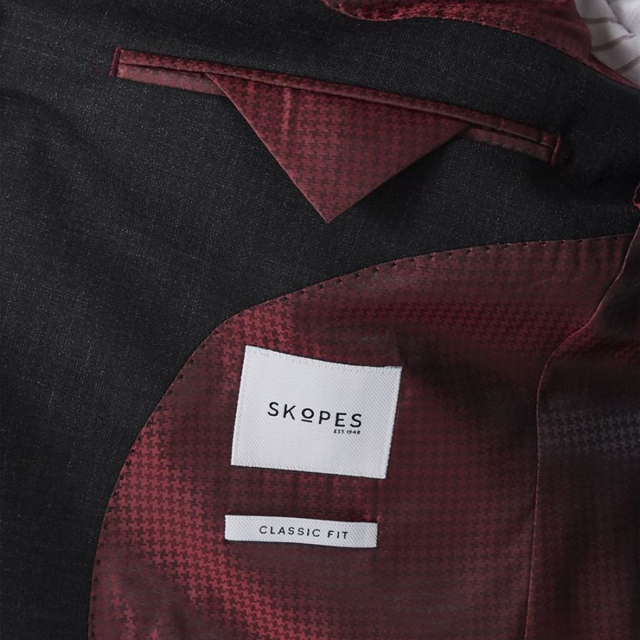 D5419 Skopes Darwin Suit Jacket (Charcoal)