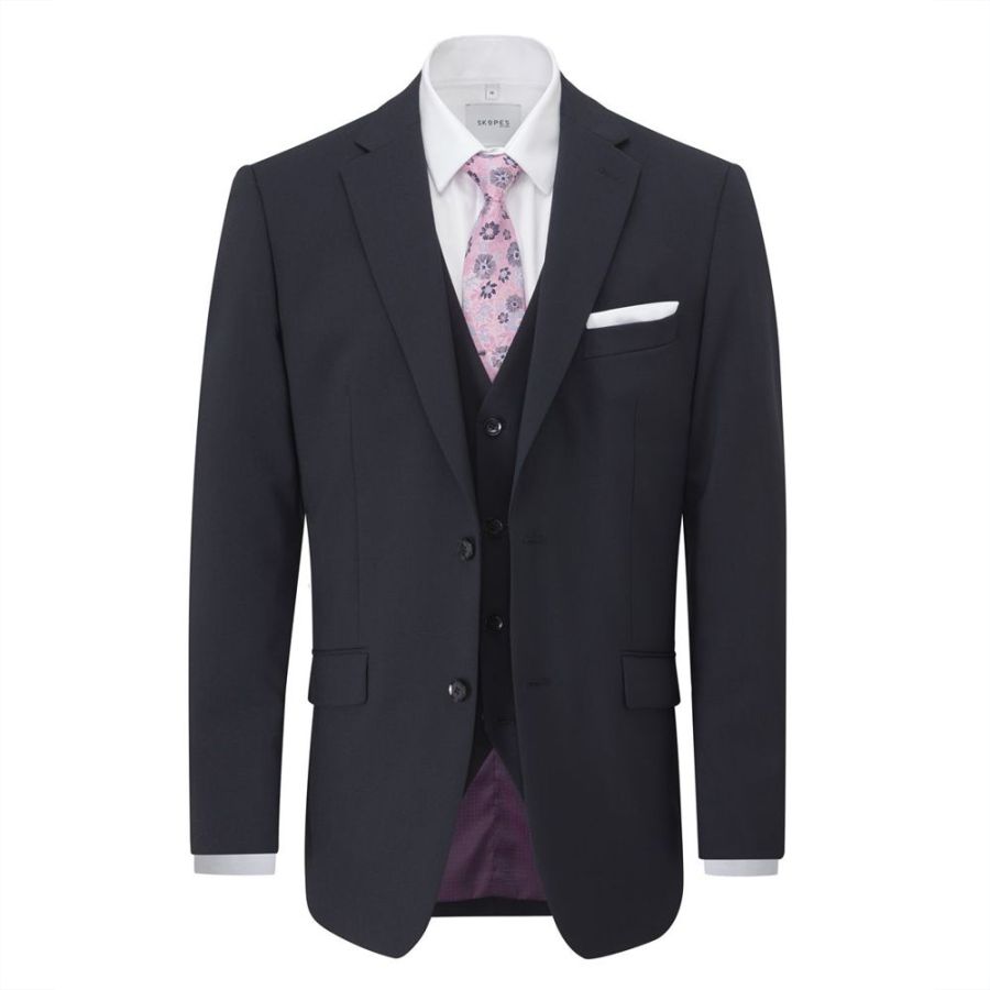 D5419XT Tall Fit Skopes Darwin Suit Jacket (Navy)
