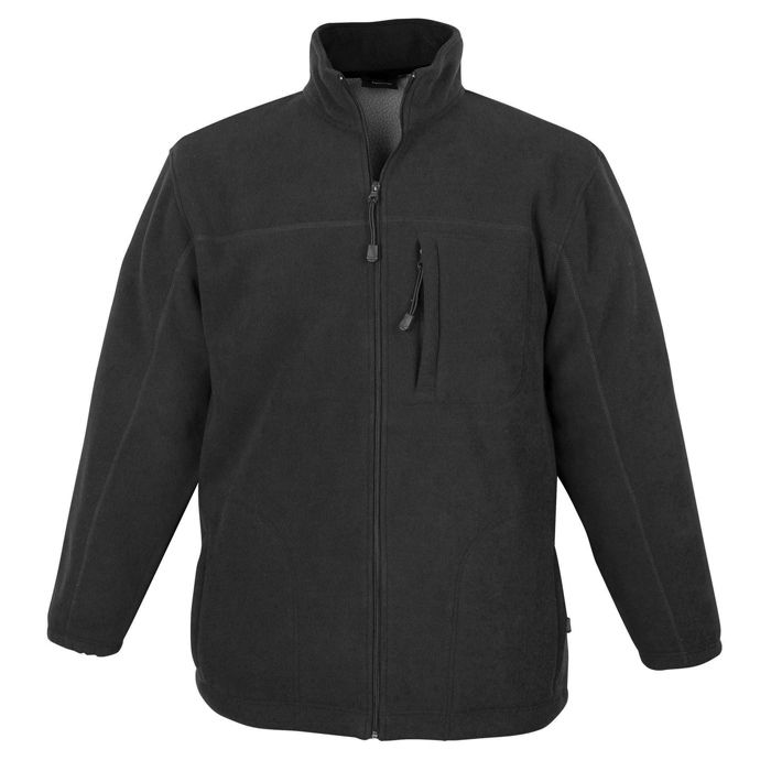 D5793 Bonded Sherpa Lined Fleece (Black)