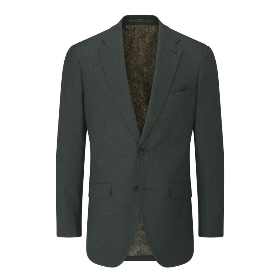 D6084XT Tall Fit Skopes Harcourt Green Tweed Jacket