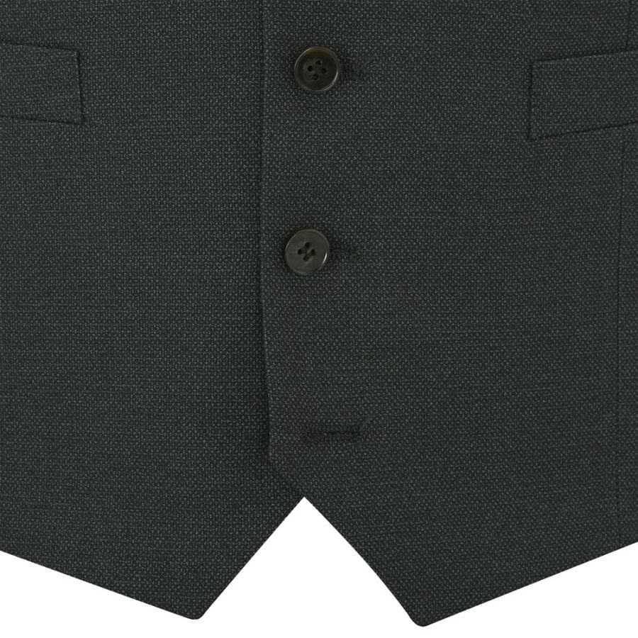 D6085XT Tall Fit Skopes Harcourt Green Tweed Waistcoat