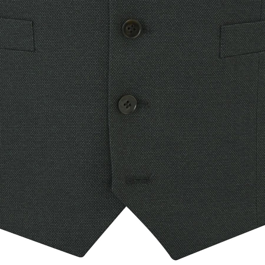 D6085XT Tall Fit Skopes Harcourt Green Tweed Waistcoat