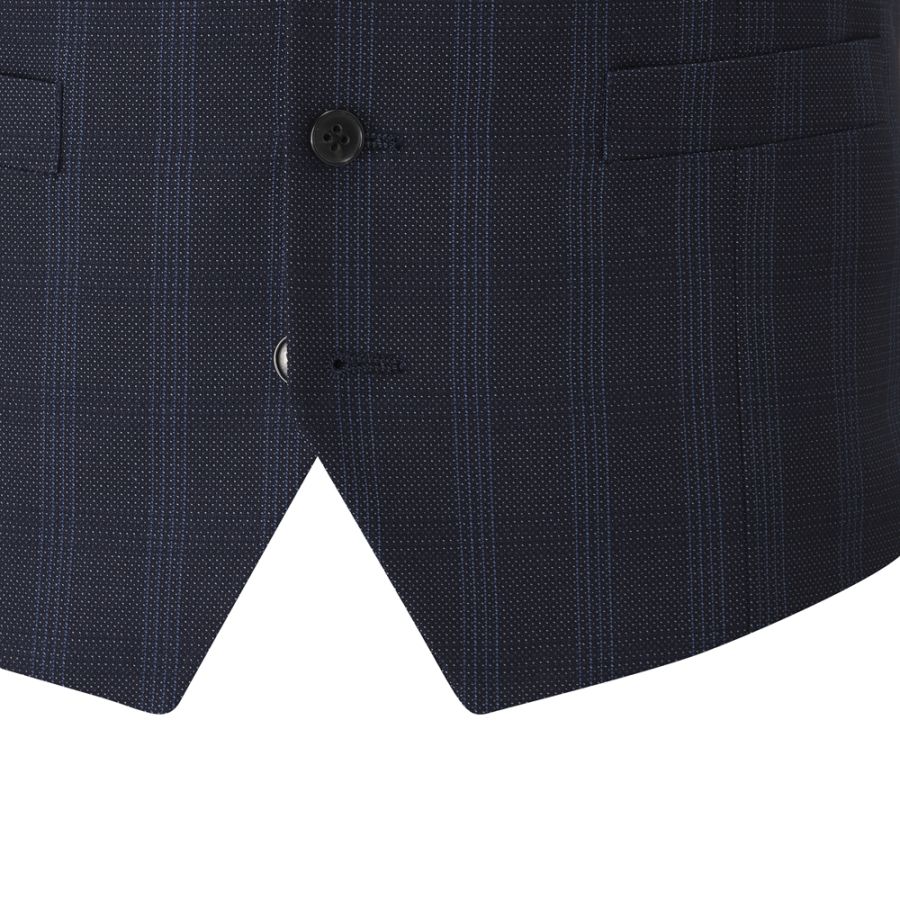 D6575XT Tall Fit Skopes Doolan Check Waistcoat