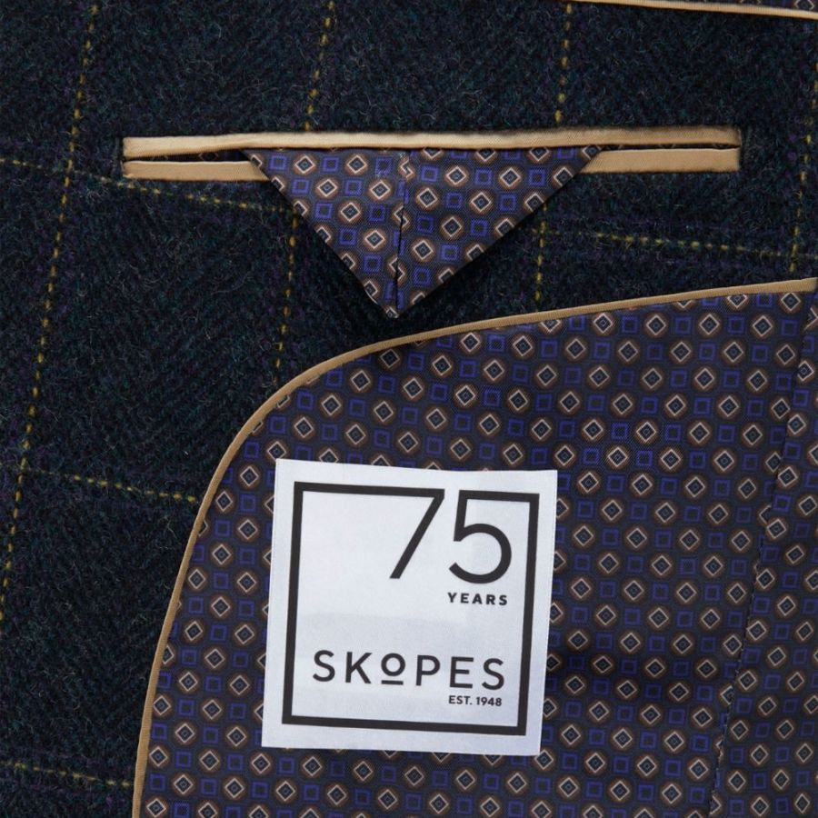 D6611 Skopes Heaton Check Jacket