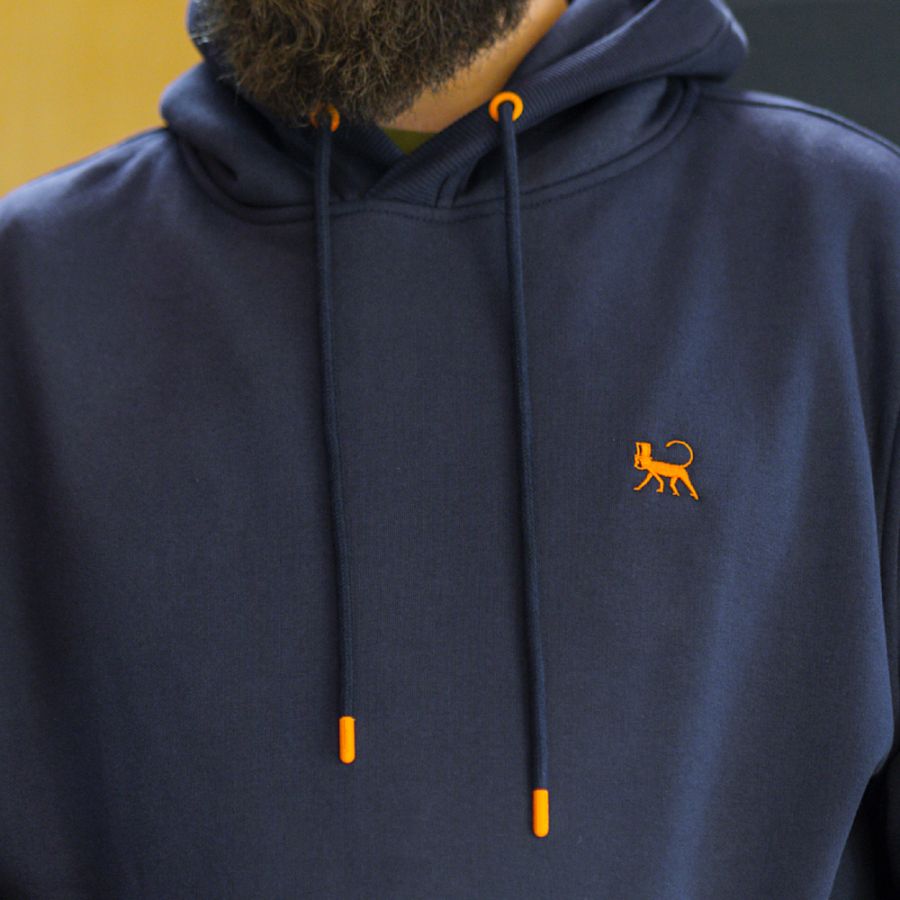 D6641 Lébrett Overhead Hooded Top (Navy)