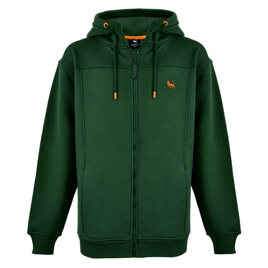 D6642 Lébrett Full Zip Hooded Top (Green)