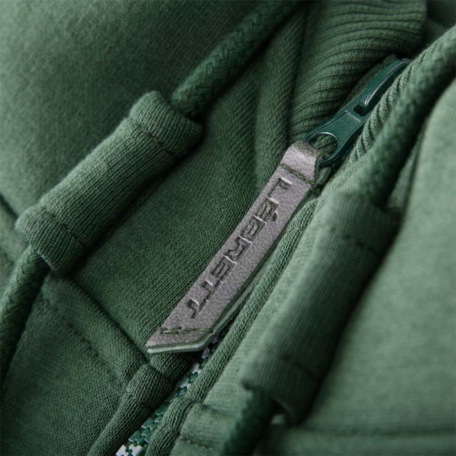 D6642 Lébrett Full Zip Hooded Top (Green)