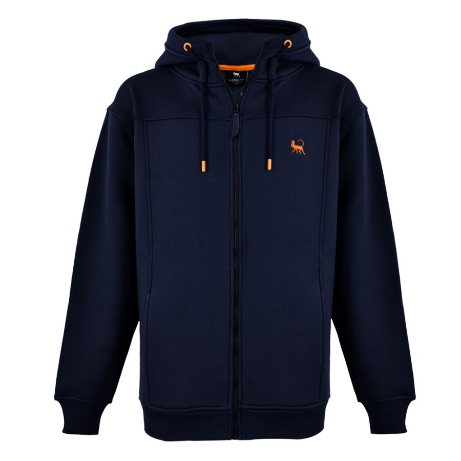 D6642 Lébrett Full Zip Hooded Top (Navy)