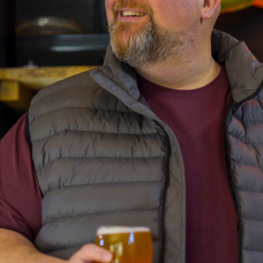 D6643 Lébrett Lightweight Gilet (Charcoal)